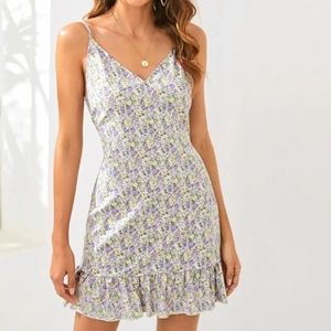 Shein Floral Dress.